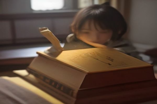 i社剧情旗舰系列游戏实机画面，精致的室内场景与角色互动特写，光影效果细腻、色调温暖自然